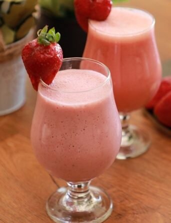 كوكتيل حليب وفريز